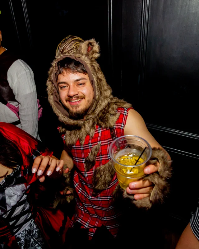 Hot Mess Halloween 2025 - Kimber was the DJ - Photo by @hellacurious