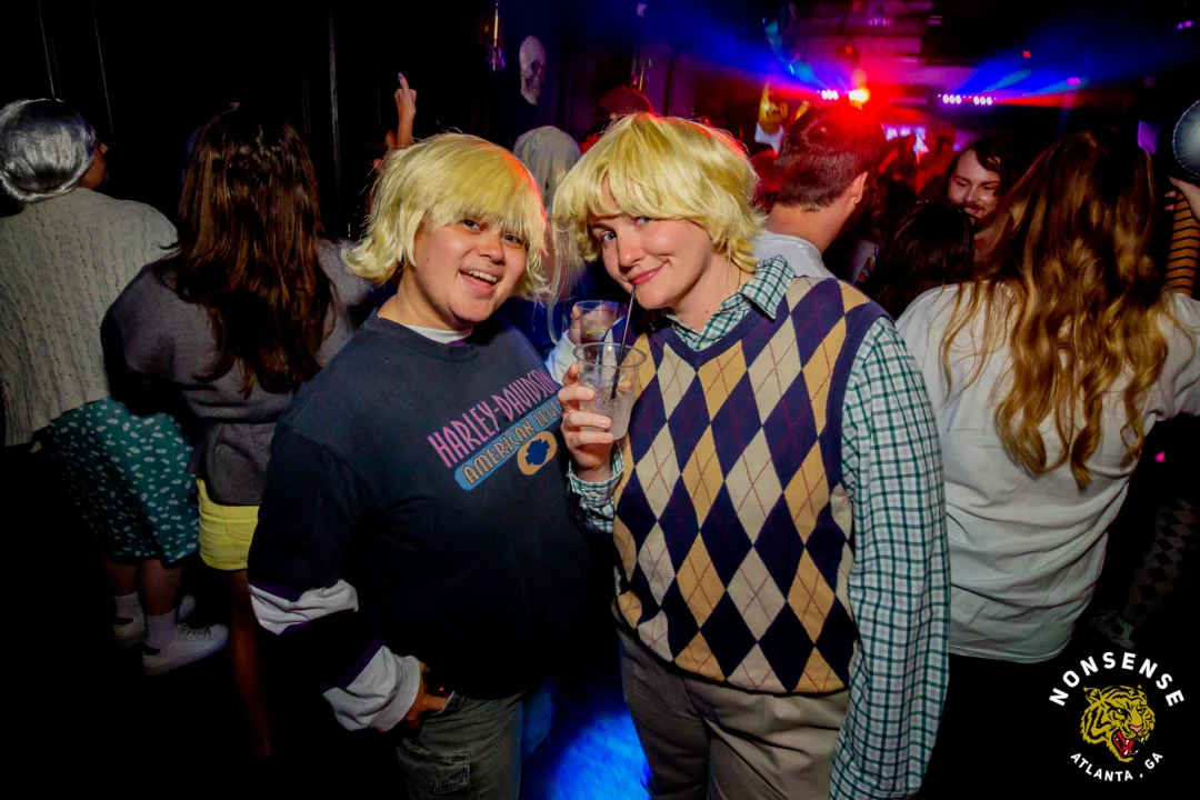 Hot Mess Halloween 2025 - Kimber was the DJ - Photo by @hellacurious