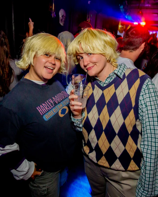 Hot Mess Halloween 2025 - Kimber was the DJ - Photo by @hellacurious