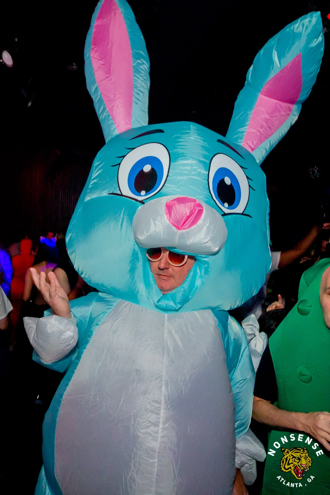 Hot Mess Halloween 2025 - Kimber was the DJ - Photo by @hellacurious
