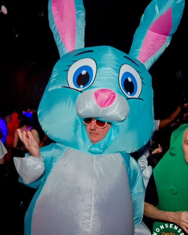 Hot Mess Halloween 2025 - Kimber was the DJ - Photo by @hellacurious