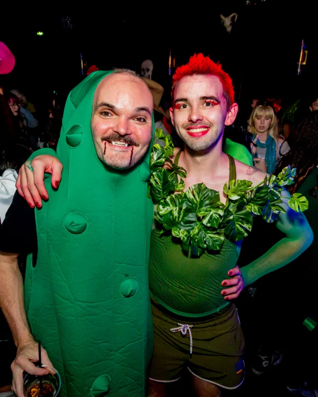 Hot Mess Halloween 2025 - Kimber was the DJ - Photo by @hellacurious