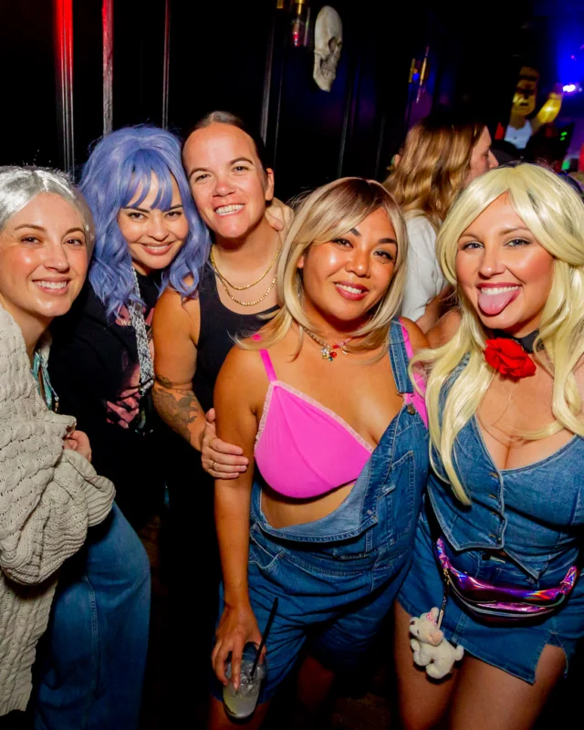 Hot Mess Halloween 2025 - Kimber was the DJ - Photo by @hellacurious