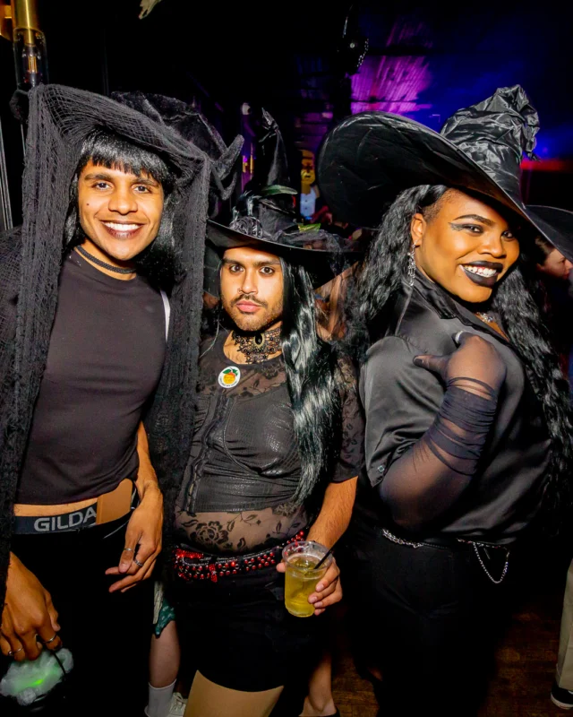 Hot Mess Halloween 2025 - Kimber was the DJ - Photo by @hellacurious