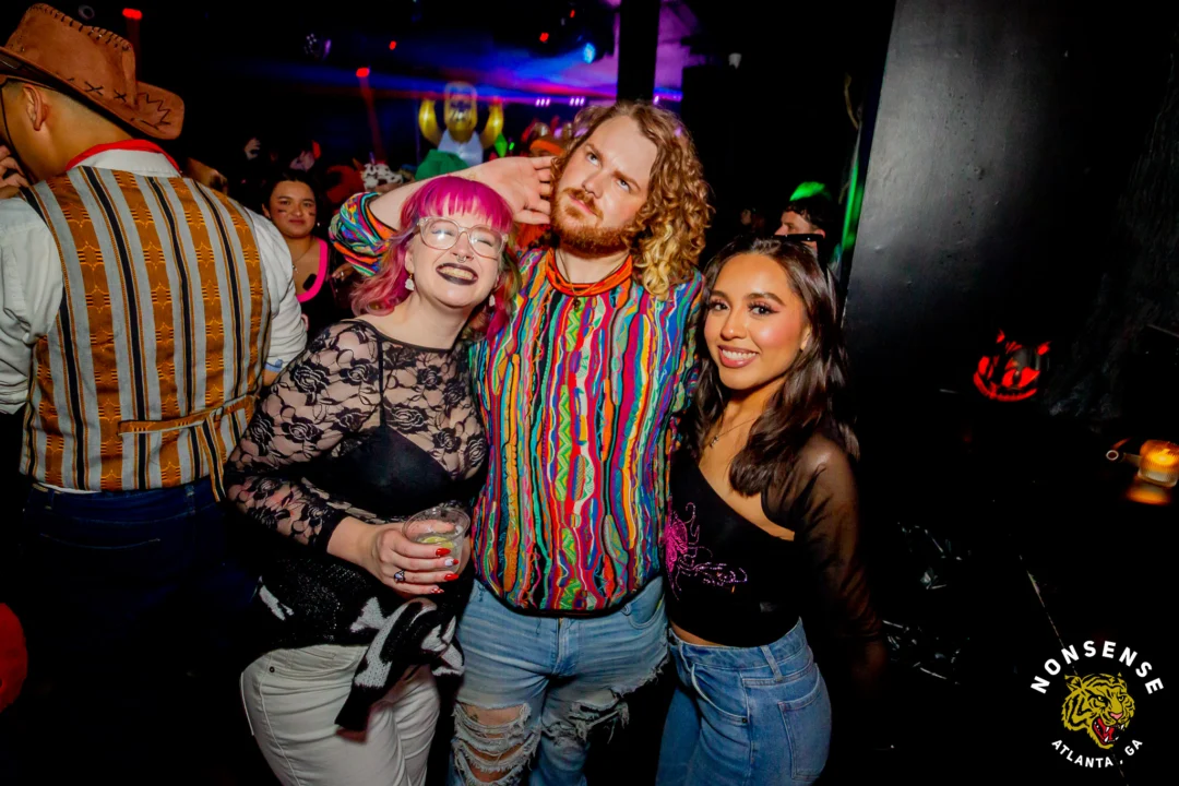 Hot Mess Halloween 2025 - Kimber was the DJ - Photo by @hellacurious