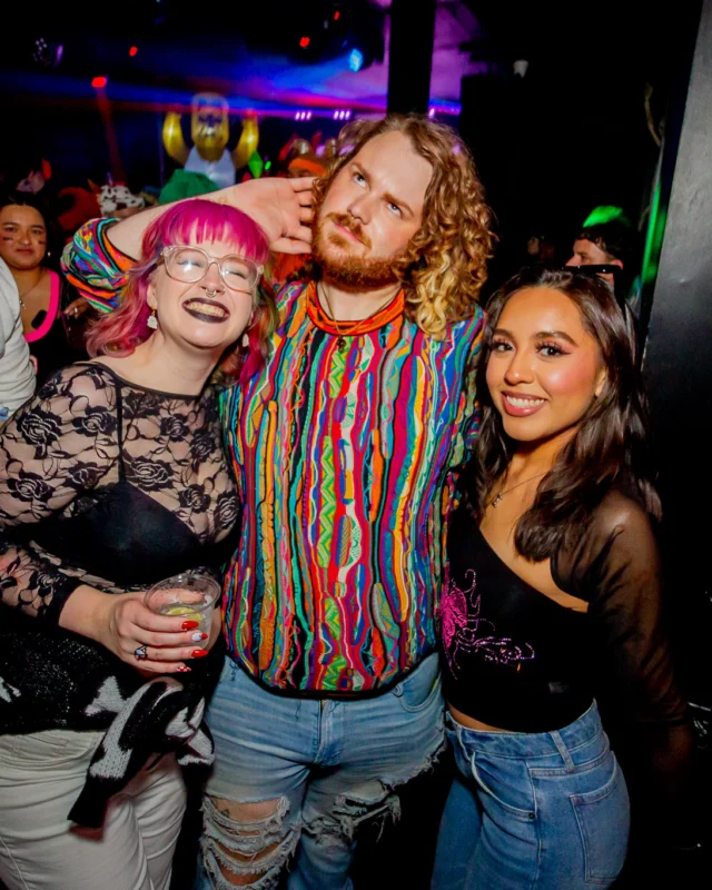 Hot Mess Halloween 2025 - Kimber was the DJ - Photo by @hellacurious
