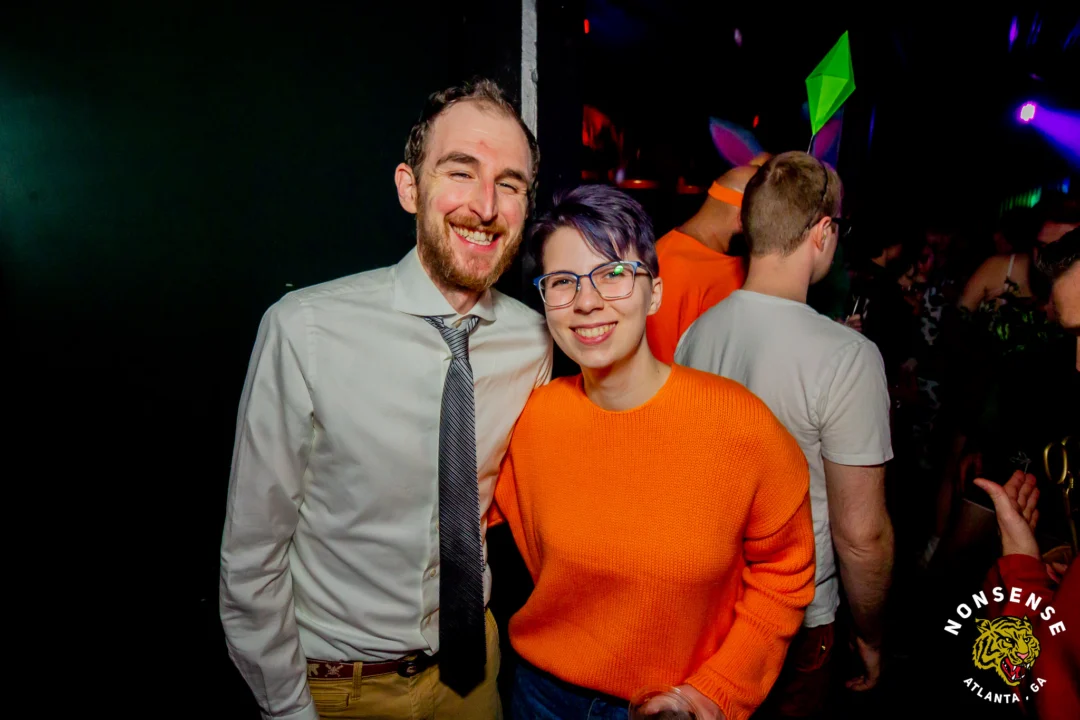 Hot Mess Halloween 2025 - Kimber was the DJ - Photo by @hellacurious