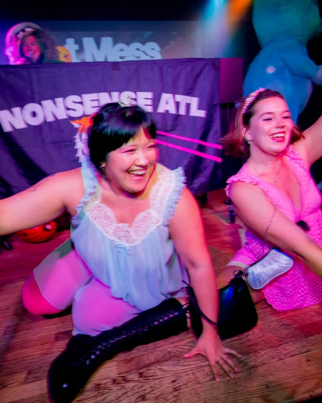 Hot Mess Halloween 2025 - Kimber was the DJ - Photo by @hellacurious