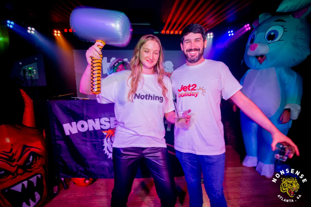 Hot Mess Halloween 2025 - Kimber was the DJ - Photo by @hellacurious