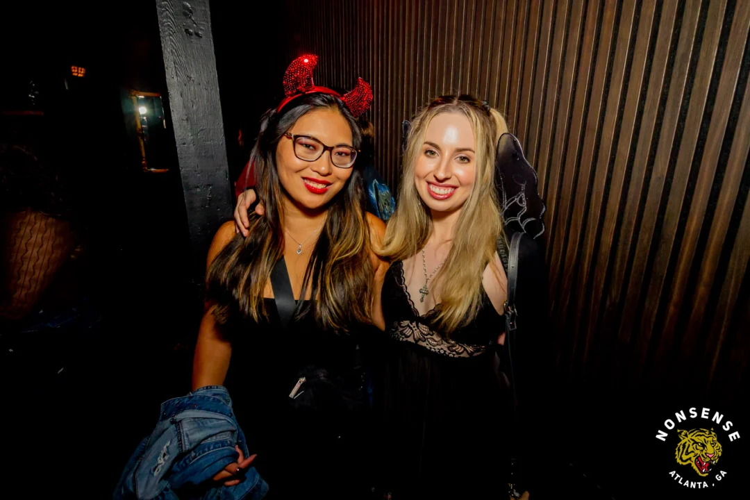 Hot Mess Halloween 2025 - Kimber was the DJ - Photo by @hellacurious