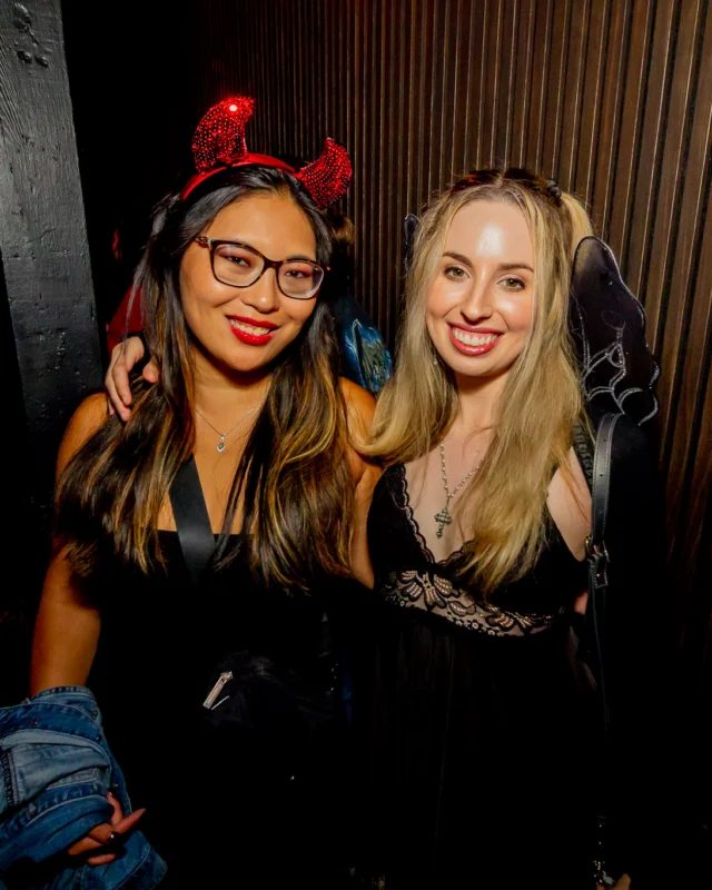 Hot Mess Halloween 2025 - Kimber was the DJ - Photo by @hellacurious