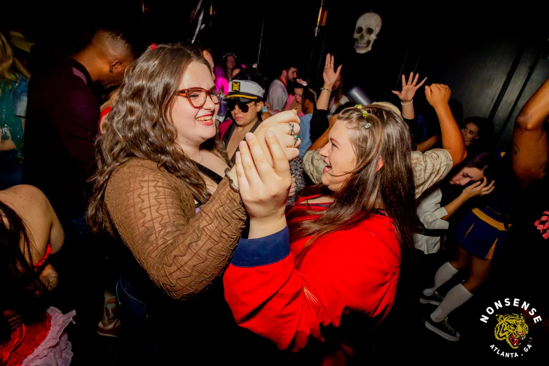 Hot Mess Halloween 2025 - Kimber was the DJ - Photo by @hellacurious