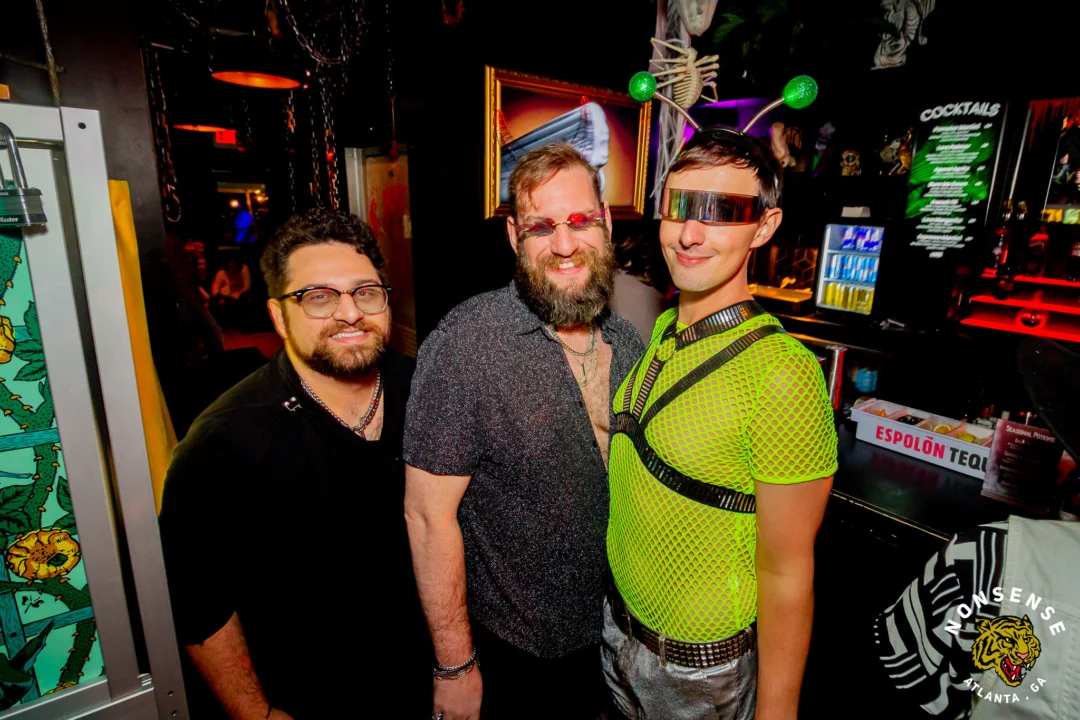 Hot Mess Halloween 2025 - Kimber was the DJ - Photo by @hellacurious