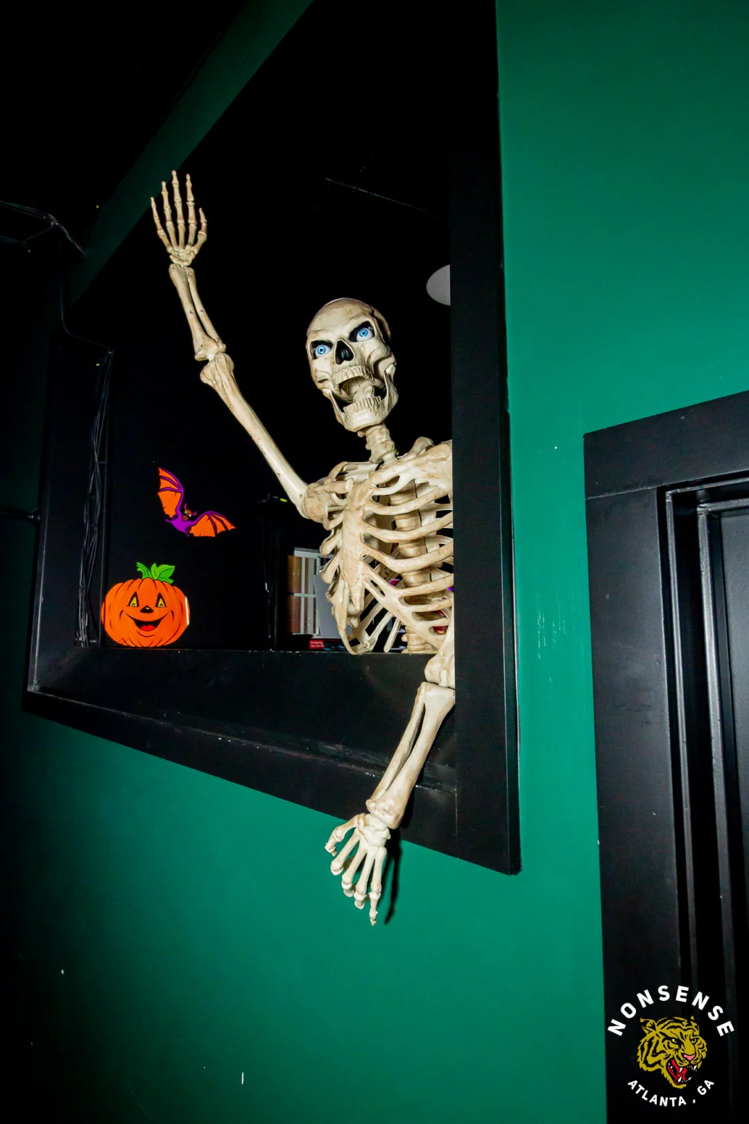 Hot Mess Halloween 2025 - Kimber was the DJ - Photo by @hellacurious