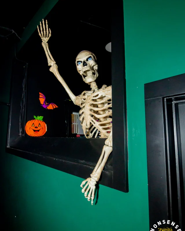 Hot Mess Halloween 2025 - Kimber was the DJ - Photo by @hellacurious