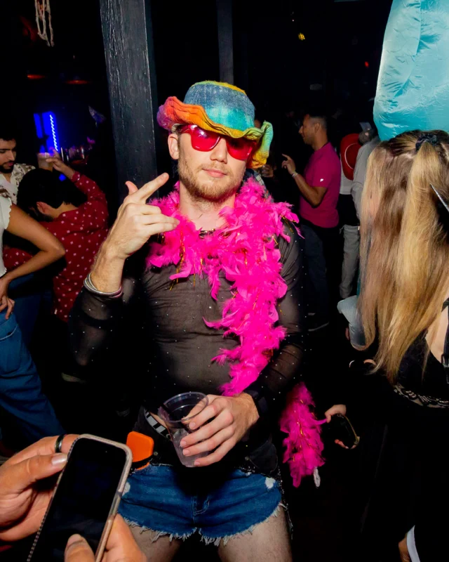 Hot Mess Halloween 2025 - Kimber was the DJ - Photo by @hellacurious