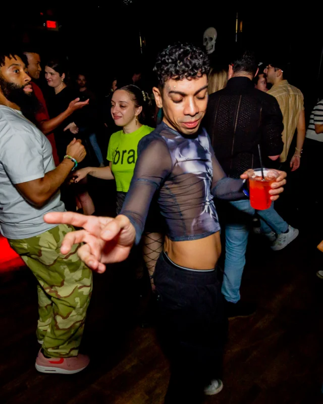 Hot Mess dance pop party - November 2025 - Skalaka was the DJ - Photo by @hellacurious