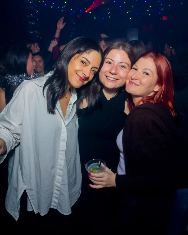 Nonsense Christmas 2025 - Kimber was the DJ - Scott was Santa - Madison was the Grumpy Elf - Photo by @hellacurious