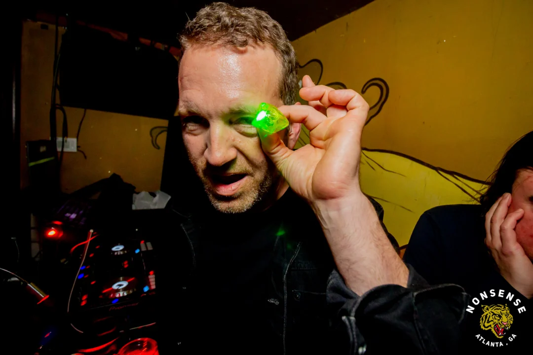 Hot Mess Dance Party on Ponce - January 2026 @ 404.EXE. Kimber + Tom Bruno were the DJs. Photo by @Hellacurious.