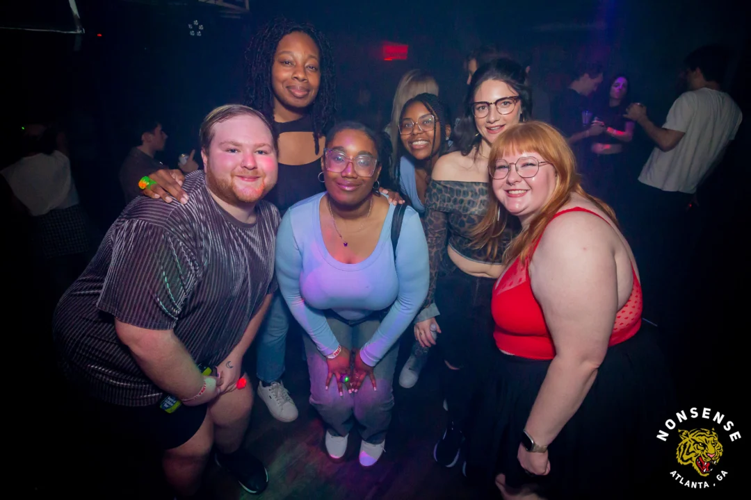 Hot Mess Dance Party on Ponce - January 2026 @ 404.EXE. Kimber + Tom Bruno were the DJs. Photo by @Hellacurious.
