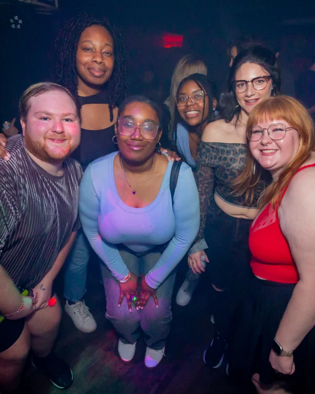 Hot Mess Dance Party on Ponce - January 2026 @ 404.EXE. Kimber + Tom Bruno were the DJs. Photo by @Hellacurious.