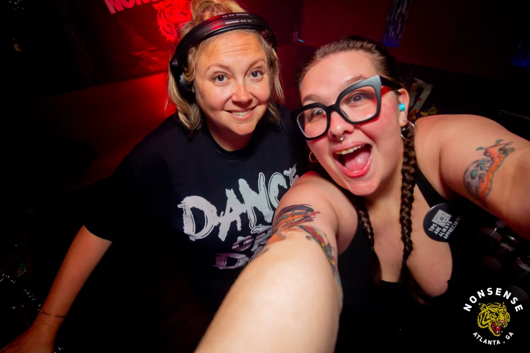 Hot Mess Dance Party on Ponce - January 2026 @ 404.EXE. Kimber + Tom Bruno were the DJs. Photo by @Hellacurious.