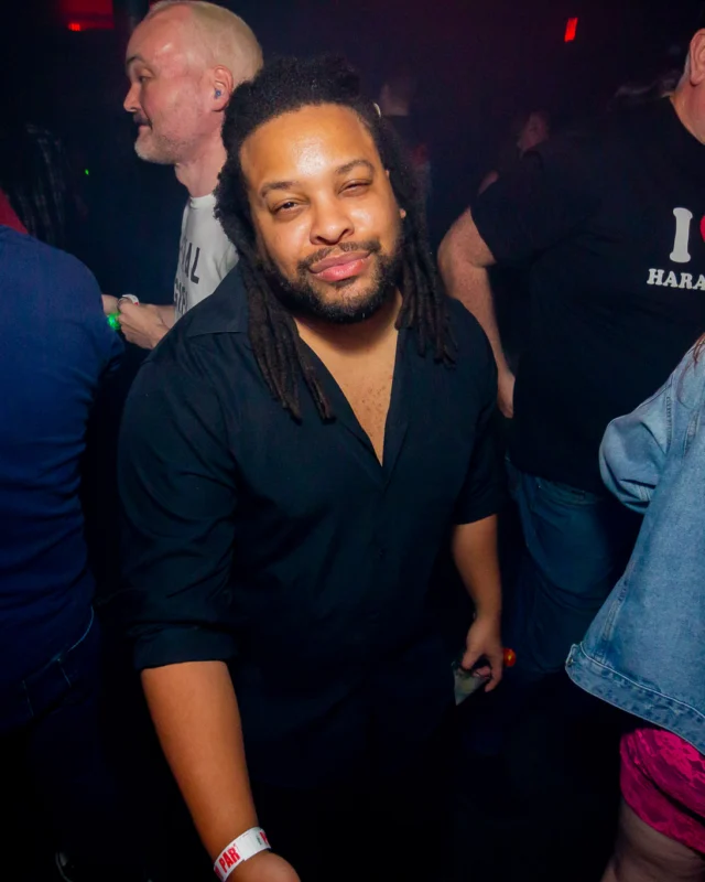 Hot Mess Dance Party on Ponce - January 2026 @ 404.EXE. Kimber + Tom Bruno were the DJs. Photo by @Hellacurious.