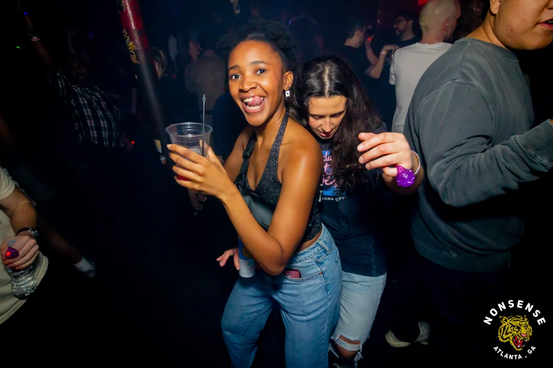 Hot Mess Dance Party on Ponce - January 2026 @ 404.EXE. Kimber + Tom Bruno were the DJs. Photo by @Hellacurious.