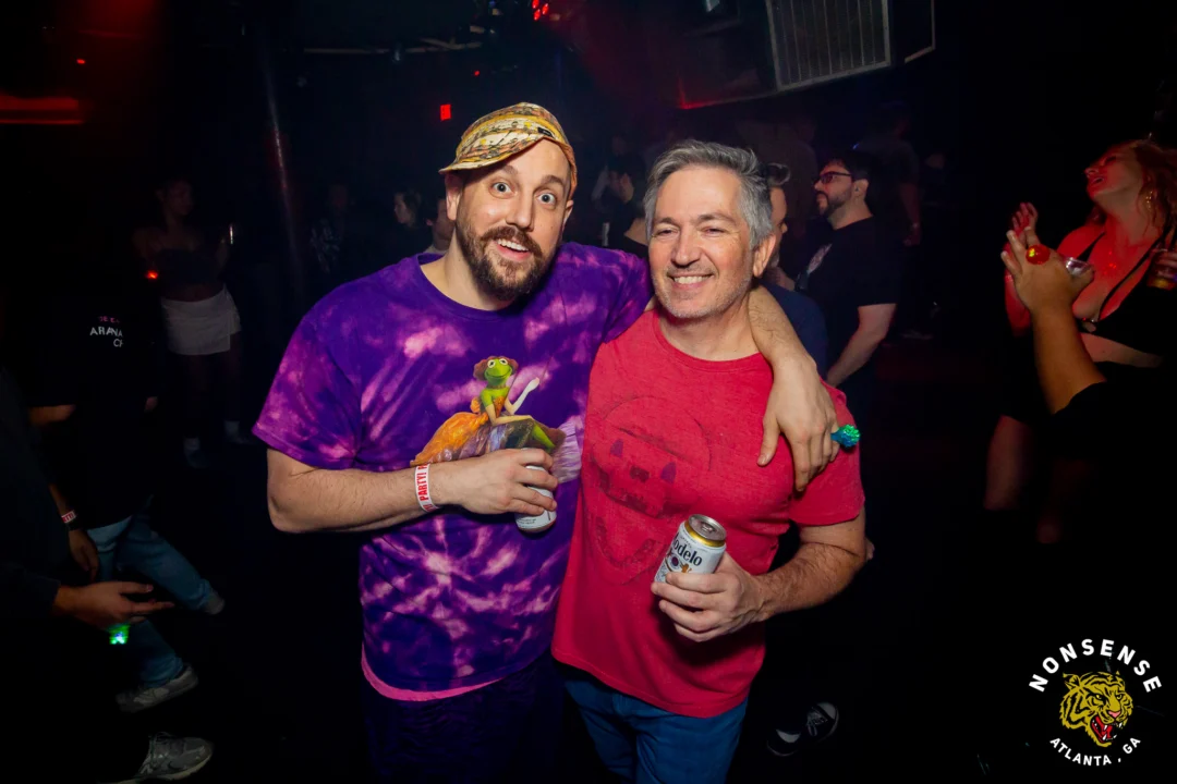Hot Mess Dance Party on Ponce - January 2026 @ 404.EXE. Kimber + Tom Bruno were the DJs. Photo by @Hellacurious.