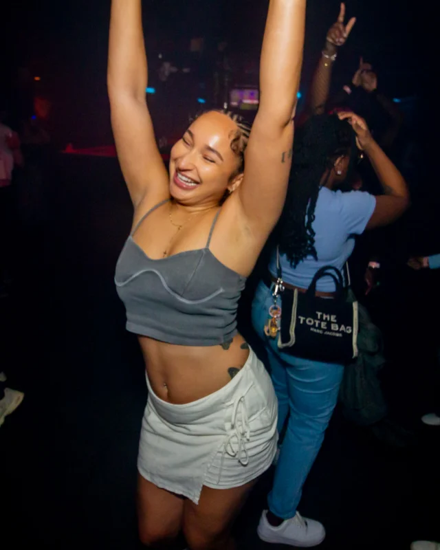 Hot Mess Dance Party on Ponce - January 2026 @ 404.EXE. Kimber + Tom Bruno were the DJs. Photo by @Hellacurious.