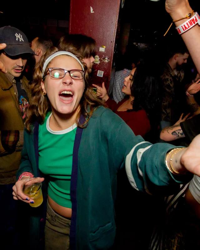 Hot Mess Dance Party on Ponce - January 2026 @ 404.EXE. Kimber + Tom Bruno were the DJs. Photo by @Hellacurious.