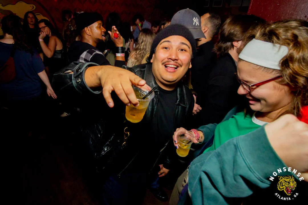 Hot Mess Dance Party on Ponce - January 2026 @ 404.EXE. Kimber + Tom Bruno were the DJs. Photo by @Hellacurious.