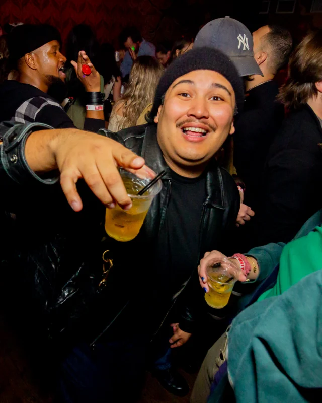 Hot Mess Dance Party on Ponce - January 2026 @ 404.EXE. Kimber + Tom Bruno were the DJs. Photo by @Hellacurious.