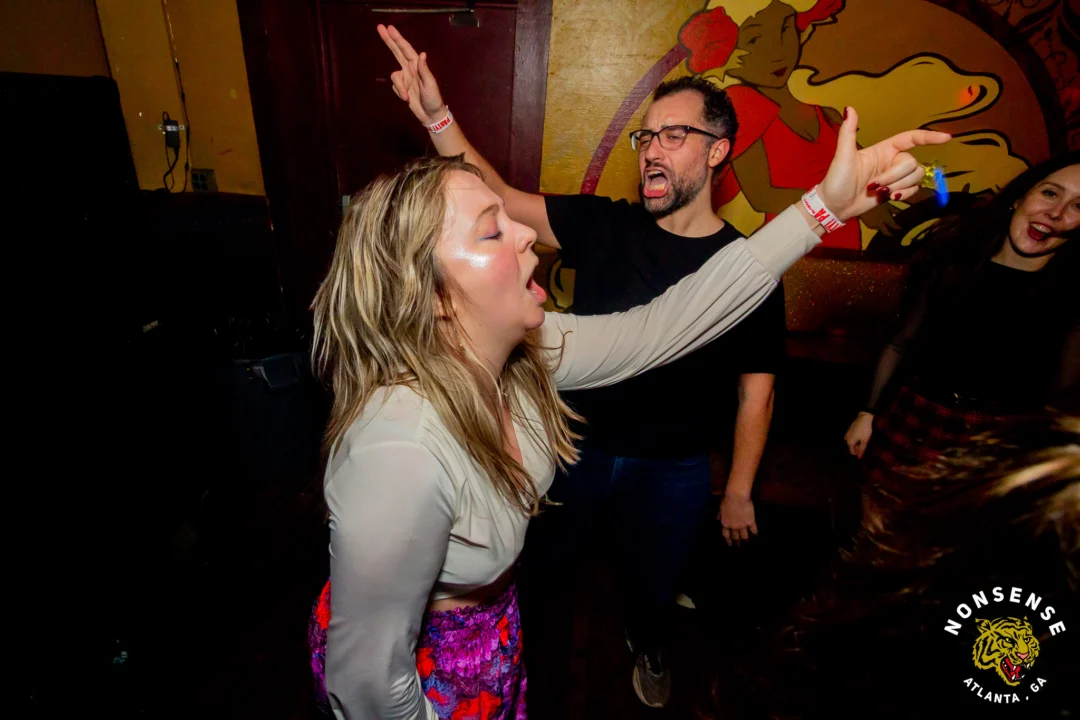 Hot Mess Dance Party on Ponce - January 2026 @ 404.EXE. Kimber + Tom Bruno were the DJs. Photo by @Hellacurious.