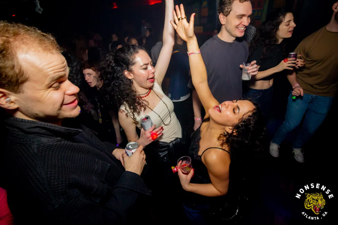 Hot Mess Dance Party on Ponce - January 2026 @ 404.EXE. Kimber + Tom Bruno were the DJs. Photo by @Hellacurious.