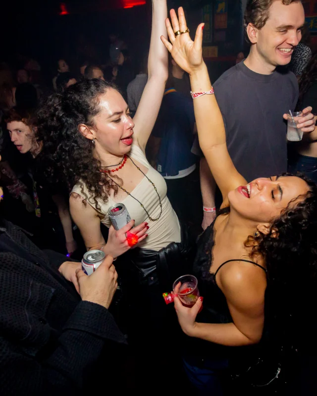 Hot Mess Dance Party on Ponce - January 2026 @ 404.EXE. Kimber + Tom Bruno were the DJs. Photo by @Hellacurious.