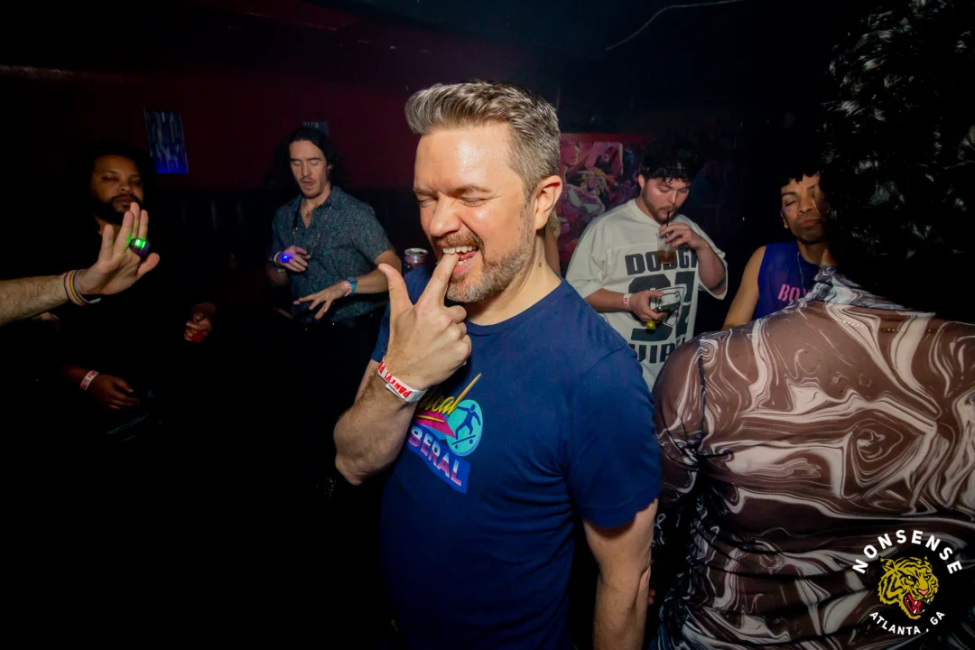 Hot Mess Dance Party on Ponce - January 2026 @ 404.EXE. Kimber + Tom Bruno were the DJs. Photo by @Hellacurious.