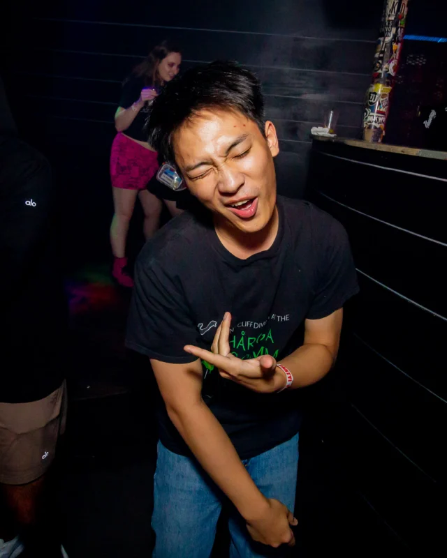 Hot Mess Dance Party on Ponce - January 2026 @ 404.EXE. Kimber + Tom Bruno were the DJs. Photo by @Hellacurious.