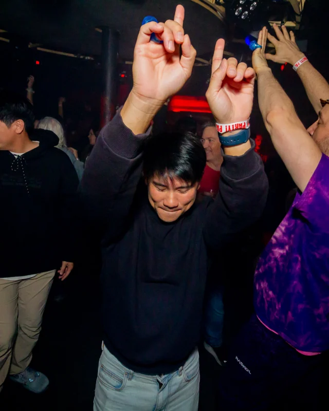 Hot Mess Dance Party on Ponce - January 2026 @ 404.EXE. Kimber + Tom Bruno were the DJs. Photo by @Hellacurious.