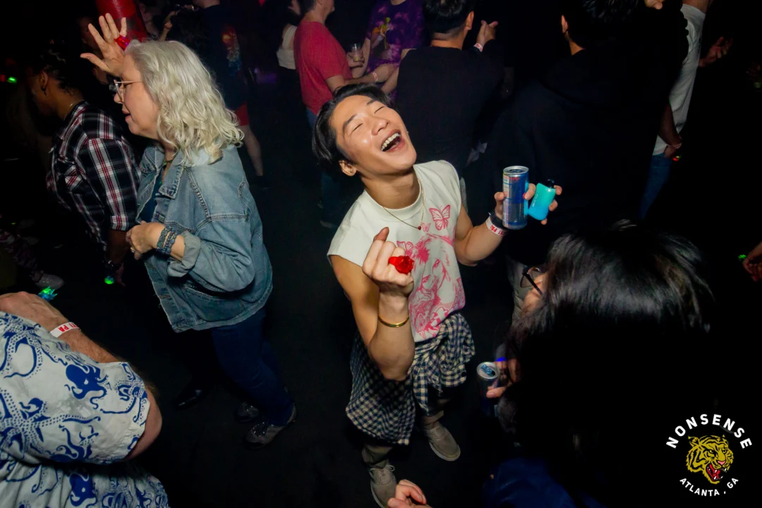 Hot Mess Dance Party on Ponce - January 2026 @ 404.EXE. Kimber + Tom Bruno were the DJs. Photo by @Hellacurious.