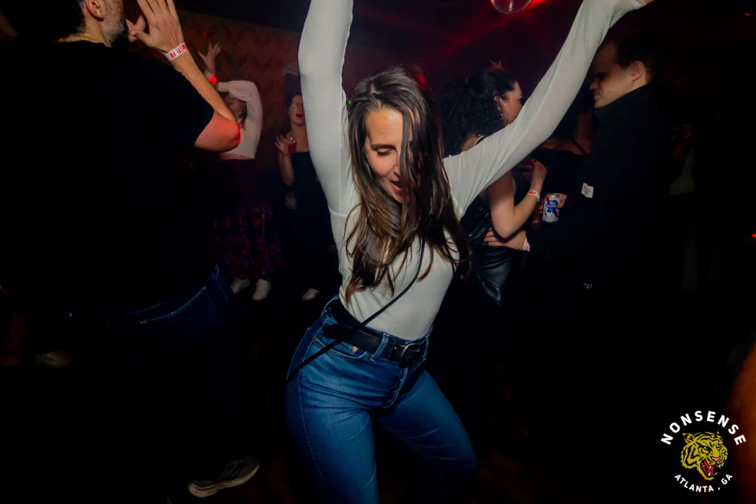 Hot Mess Dance Party on Ponce - January 2026 @ 404.EXE. Kimber + Tom Bruno were the DJs. Photo by @Hellacurious.