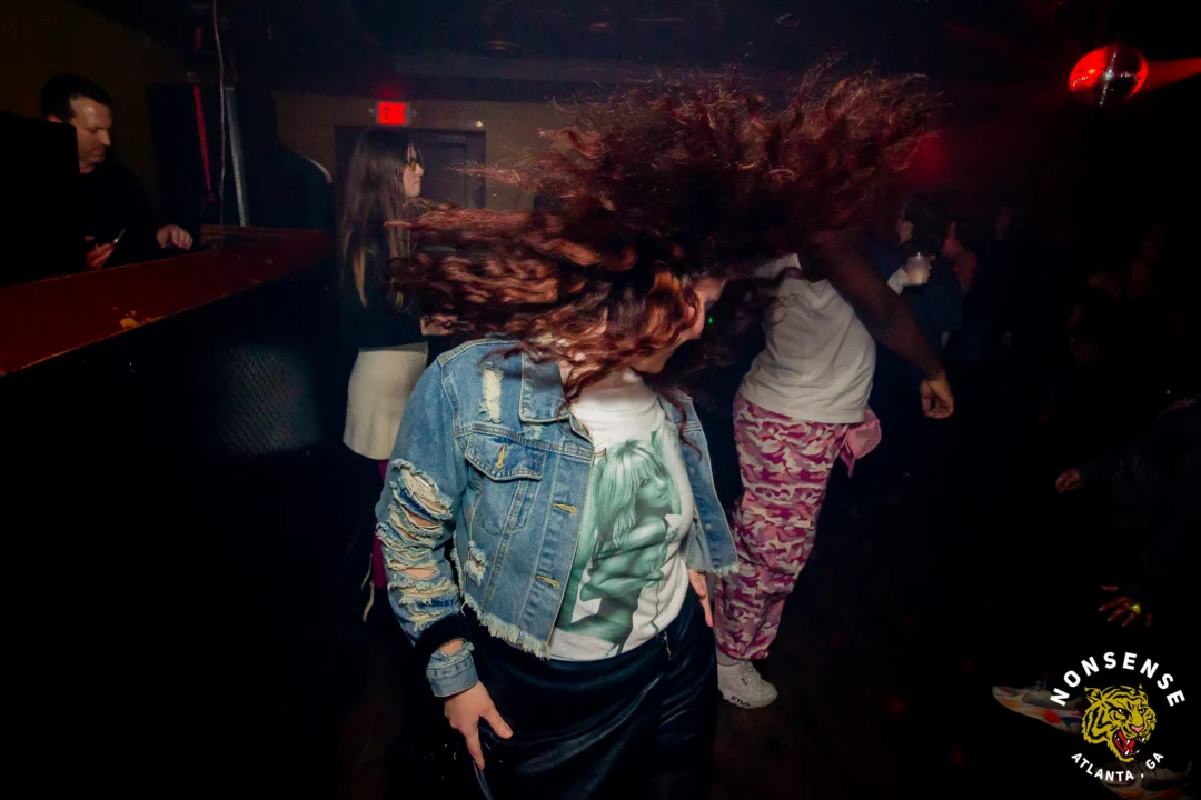 Hot Mess Dance Party on Ponce - January 2026 @ 404.EXE. Kimber + Tom Bruno were the DJs. Photo by @Hellacurious.