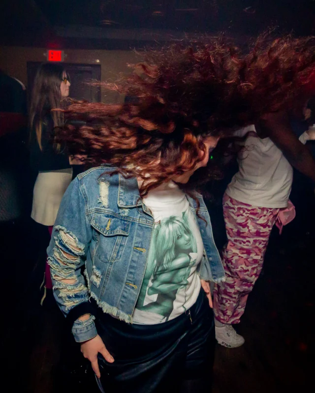 Hot Mess Dance Party on Ponce - January 2026 @ 404.EXE. Kimber + Tom Bruno were the DJs. Photo by @Hellacurious.