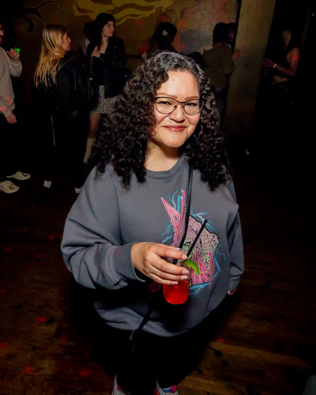 Hot Mess Dance Party on Ponce - January 2026 @ 404.EXE. Kimber + Tom Bruno were the DJs. Photo by @Hellacurious.