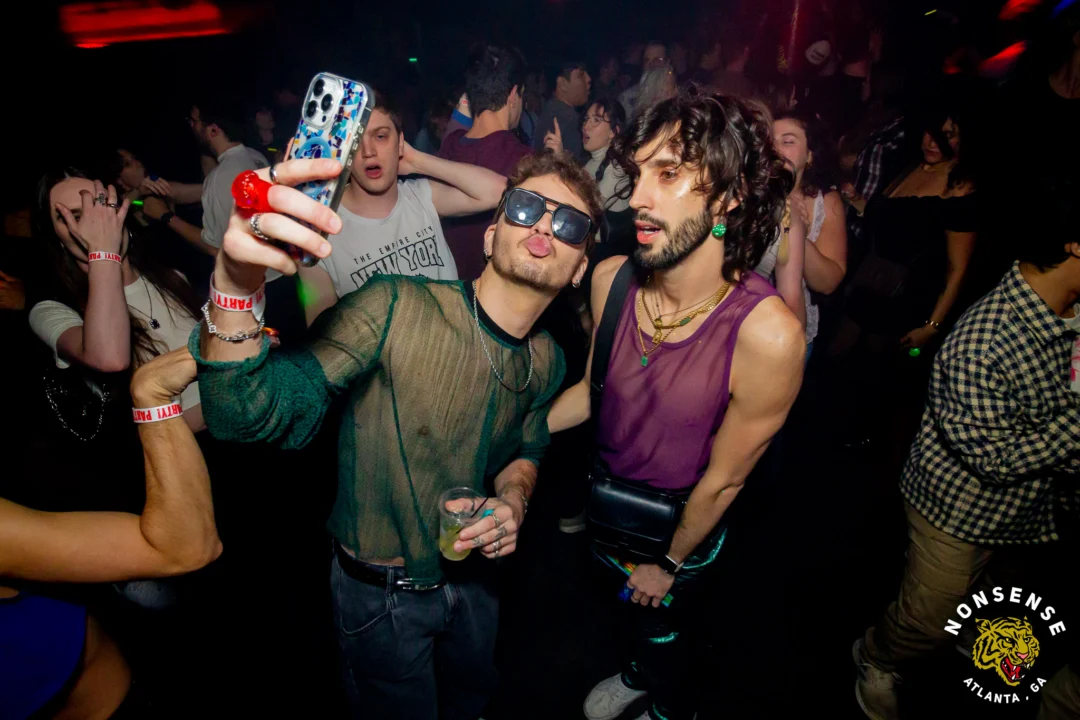 Hot Mess Dance Party on Ponce - January 2026 @ 404.EXE. Kimber + Tom Bruno were the DJs. Photo by @Hellacurious.
