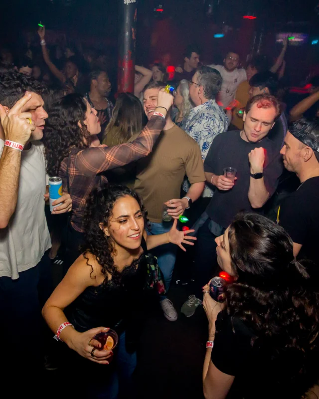Hot Mess Dance Party on Ponce - January 2026 @ 404.EXE. Kimber + Tom Bruno were the DJs. Photo by @Hellacurious.