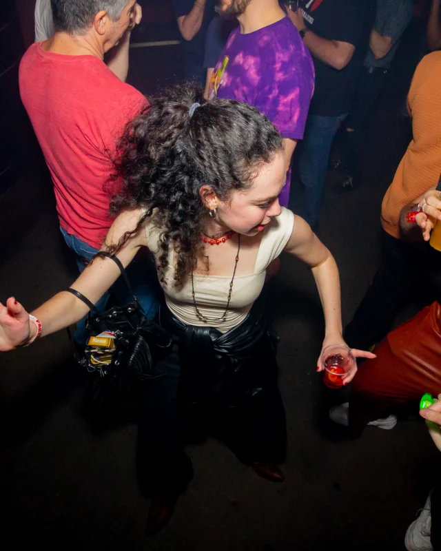 Hot Mess Dance Party on Ponce - January 2026 @ 404.EXE. Kimber + Tom Bruno were the DJs. Photo by @Hellacurious.
