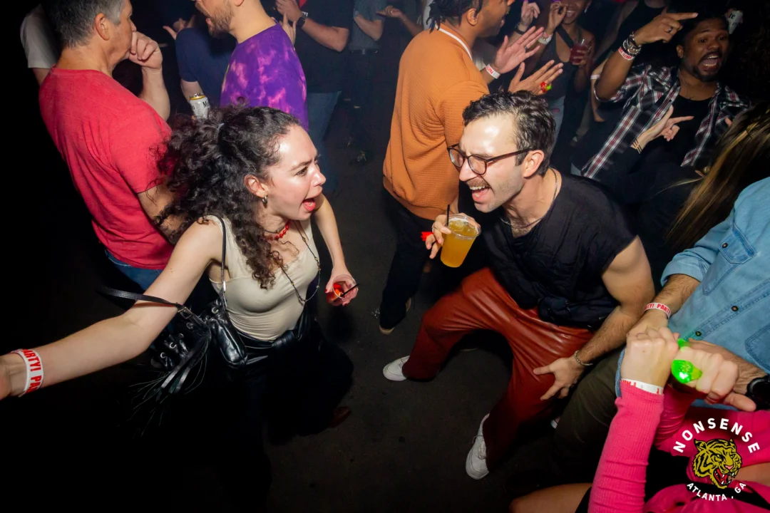 Hot Mess Dance Party on Ponce - January 2026 @ 404.EXE. Kimber + Tom Bruno were the DJs. Photo by @Hellacurious.