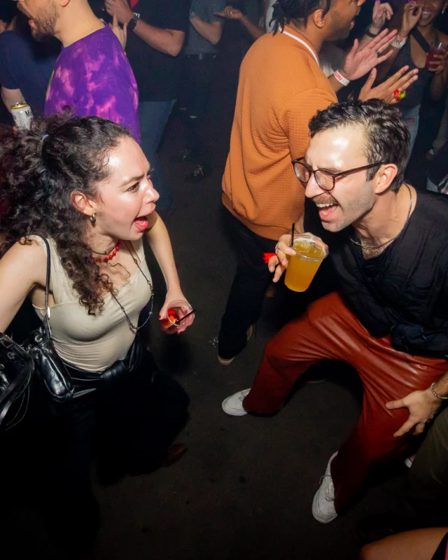 Hot Mess Dance Party on Ponce - January 2026 @ 404.EXE. Kimber + Tom Bruno were the DJs. Photo by @Hellacurious.
