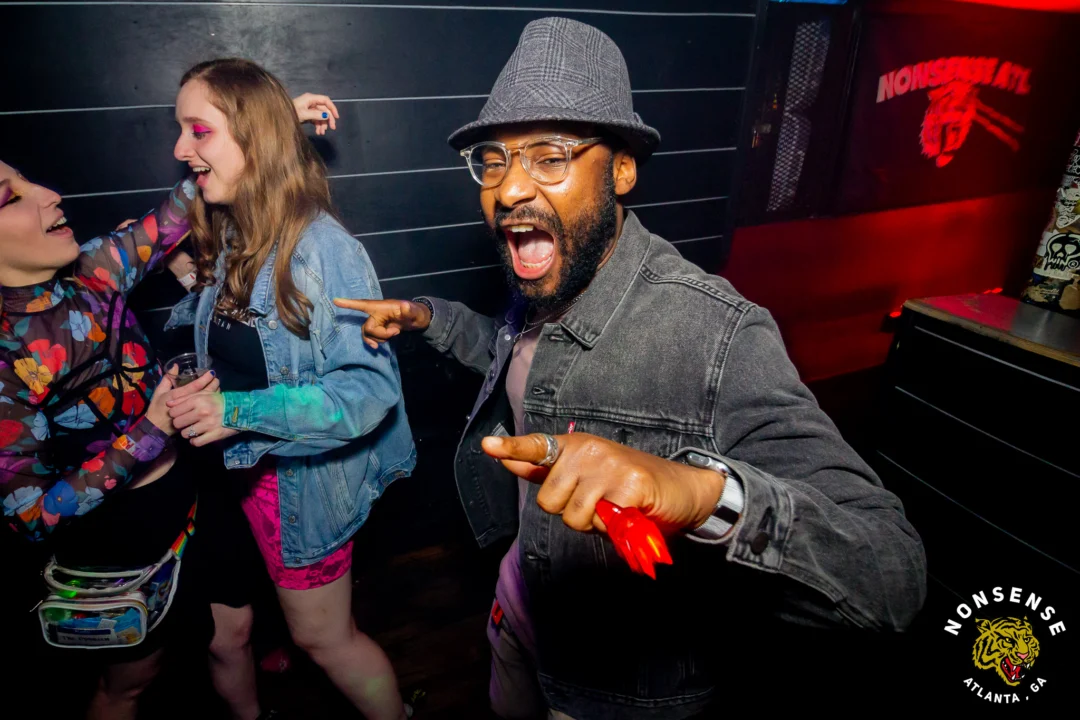 Hot Mess Dance Party on Ponce - January 2026 @ 404.EXE. Kimber + Tom Bruno were the DJs. Photo by @Hellacurious.